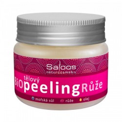 Bio tělový peeling růže 140 ml